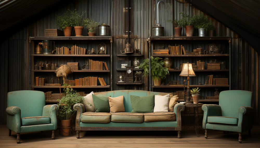 Arredare con oggetti di recupero per un'abitazione unica