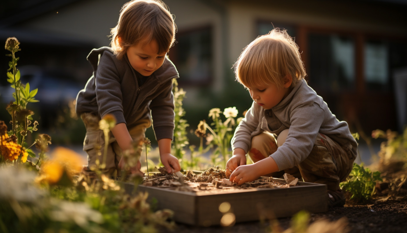 Organizzare lo spazio esterno per il gioco: integrare principi Montessori nel giardino
